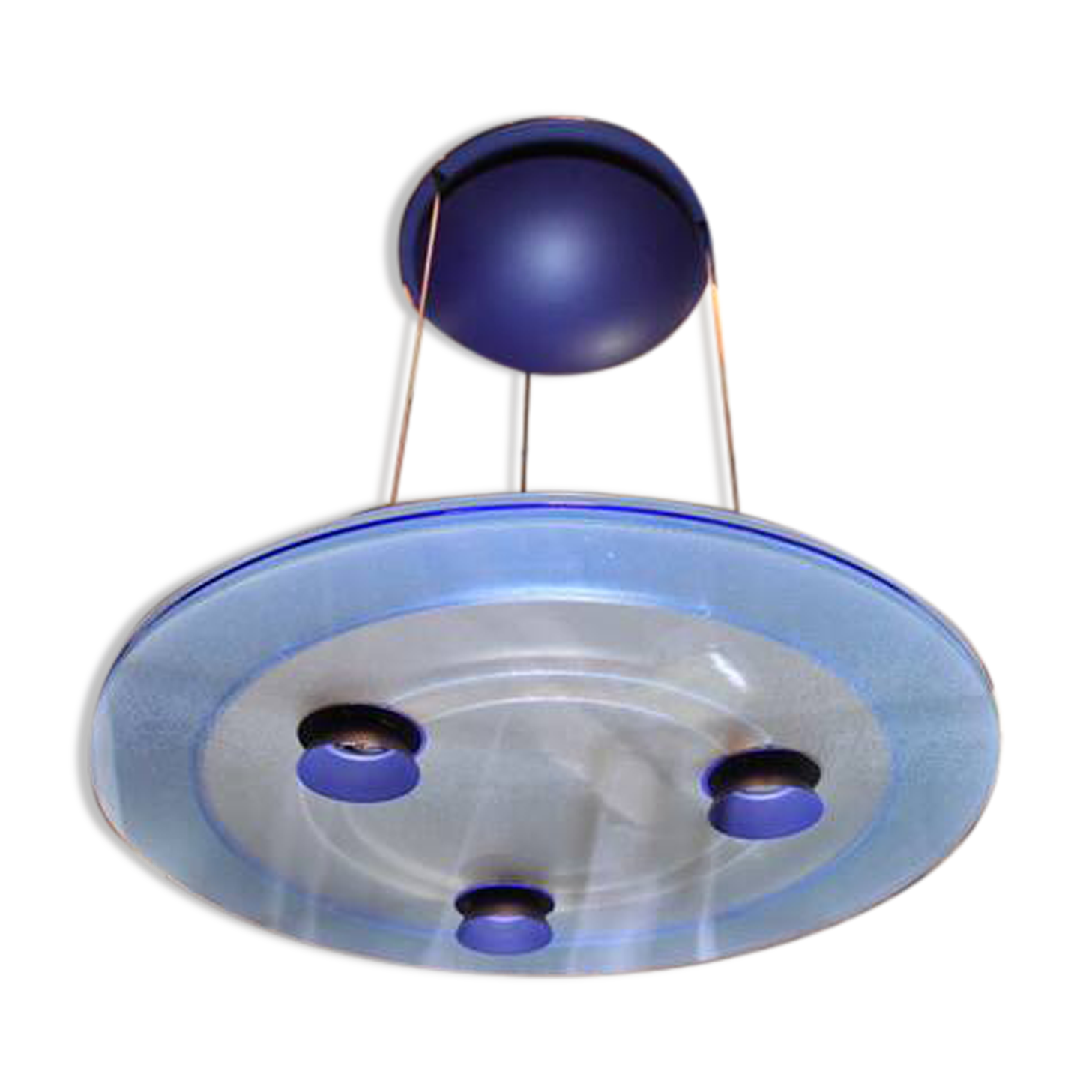 Halogen suspension Aurora 1040, Arteluce / Flos edition, Italy, 1980