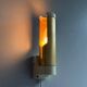 Simple wall light in plexiglass and metal by ERCO, 1970s, Germany.