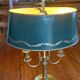 Antique bouillotte lamp, 19th century Empire style.