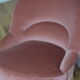 Fauteuil crapaud velours