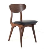 Set of 4 AWA chairs 'Weert' - full restored dutch design