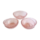 Saladier & 4 bols rosaline