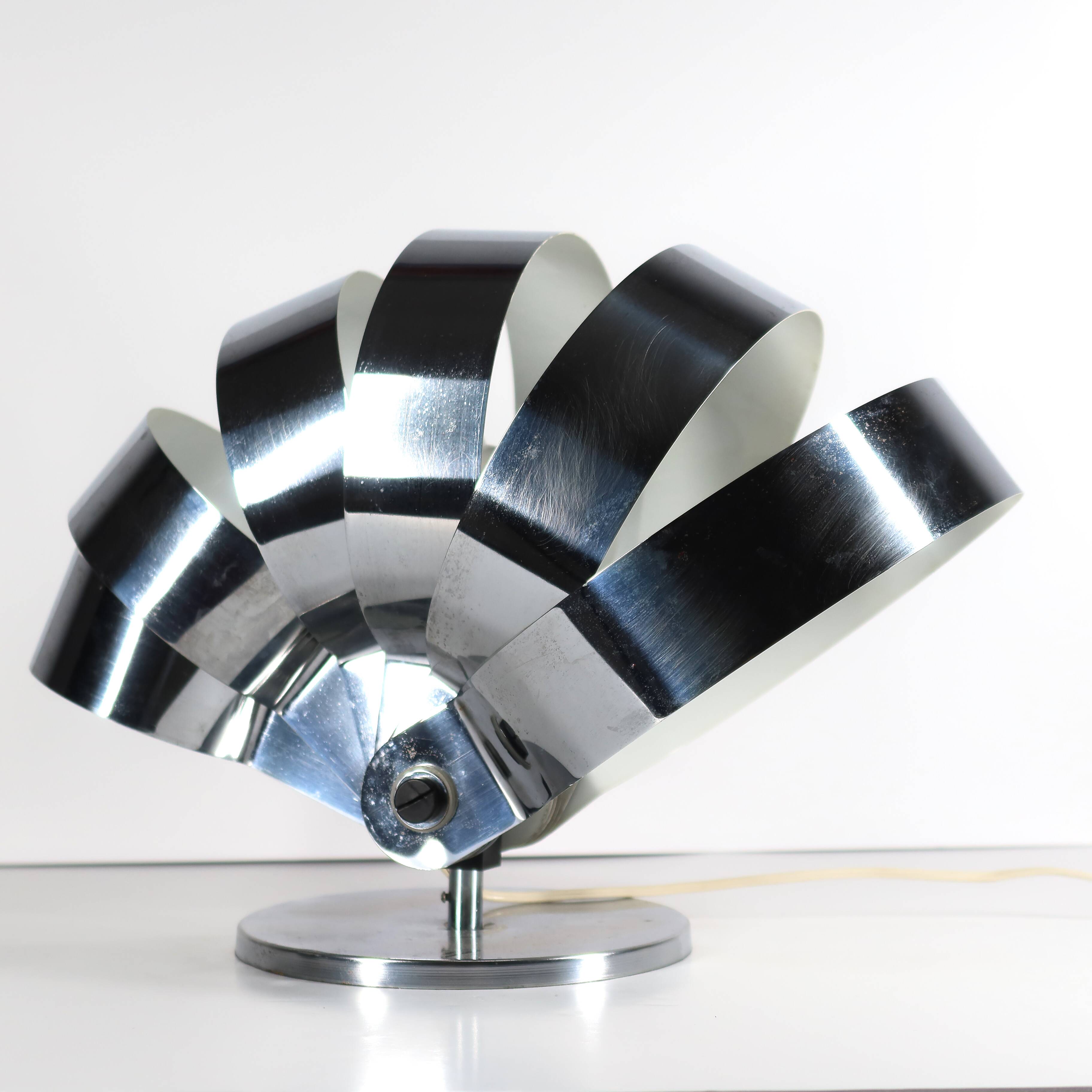 Visier Space Age Vintage Desk Lamp by ER Nele for Temde, Switzerland