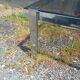 Table basse chrome et verre fumé