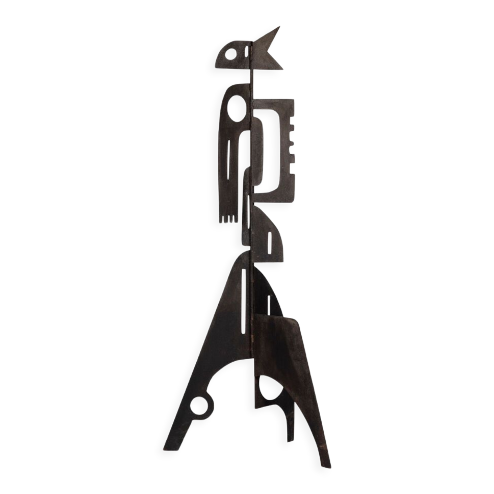 Léo Pacha, Metal sculpture, contemporary work