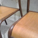 4 Mullca vintage school chairs
