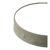 Mid-century modern wall sconce and ceiling light in linen and lace, Sweden, 1950s.