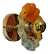 Murano flower wall light
