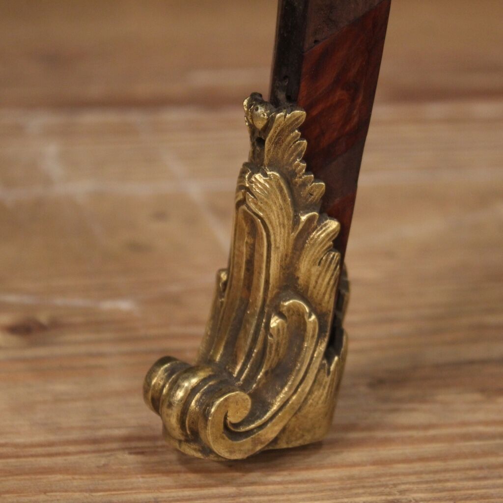 Writing desk in inlaid wood