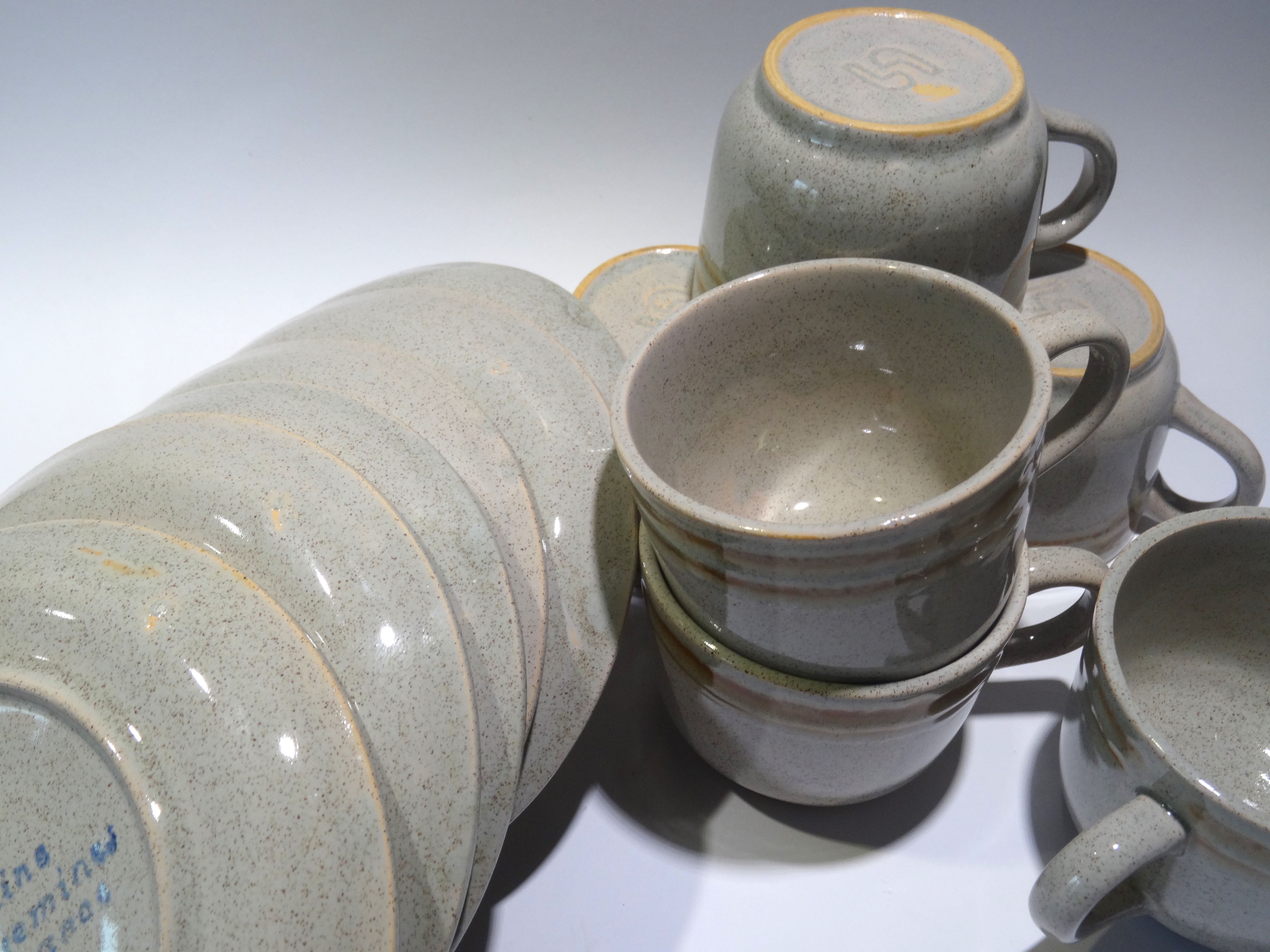 Sarreguemines coffee cups