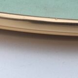 Round mirror tray from the 50s