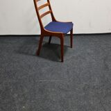 Vintage Danish design teak Dinning chairs by Kai Kristiansen for K  S mobel Denmark