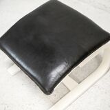 Pair of armchairs and ottomans Nelo Sweden, Sweden, circa 1975