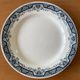 6 antique flat plates in Saint-Amand earthenware (Nord)