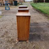3 Walnut Nightstands 19th