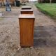 3 Walnut Nightstands 19th