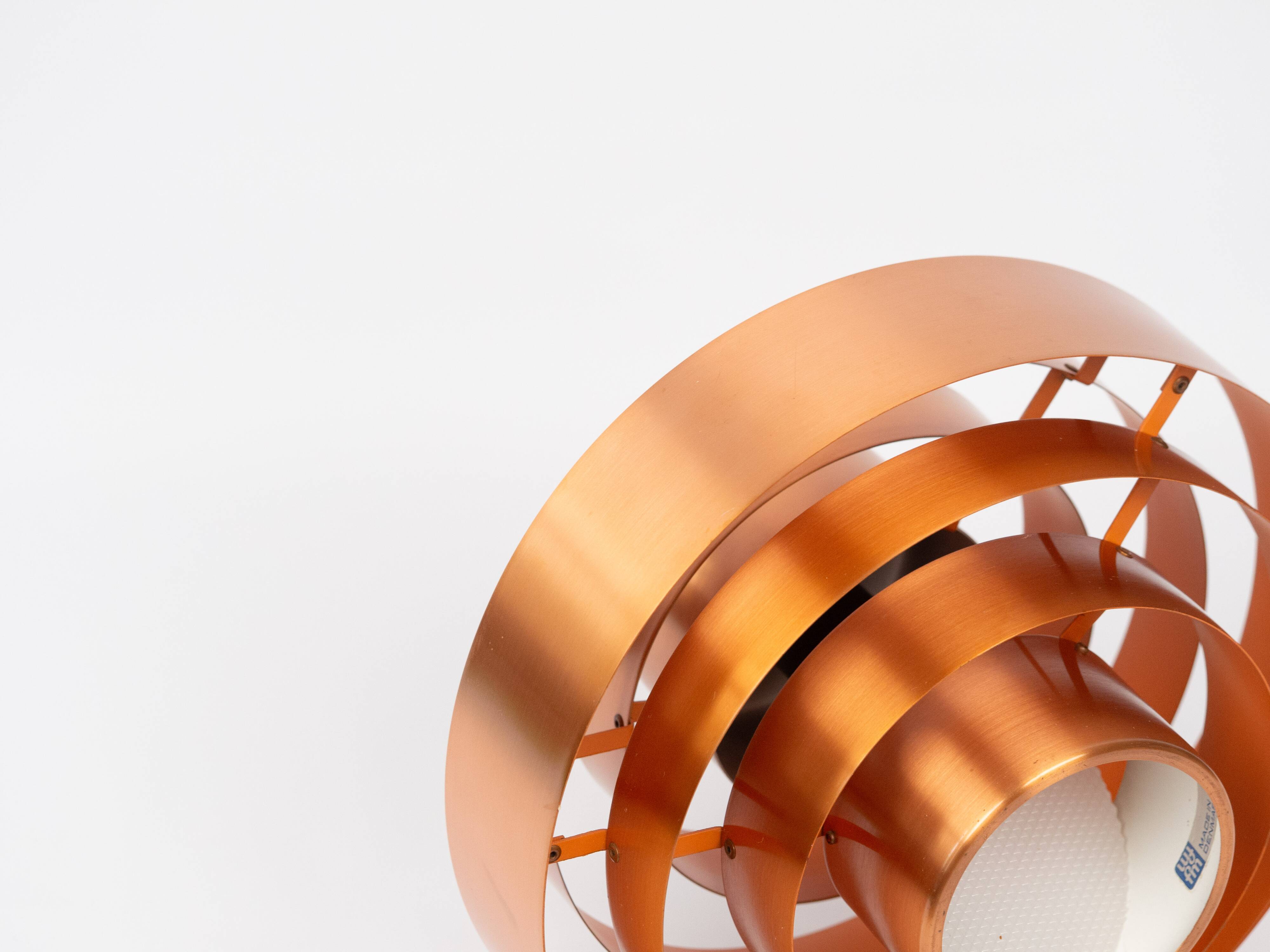 Vintage Danish Pendant Lamp by Jo Hammerborg for Fog & Mørup, 1960s