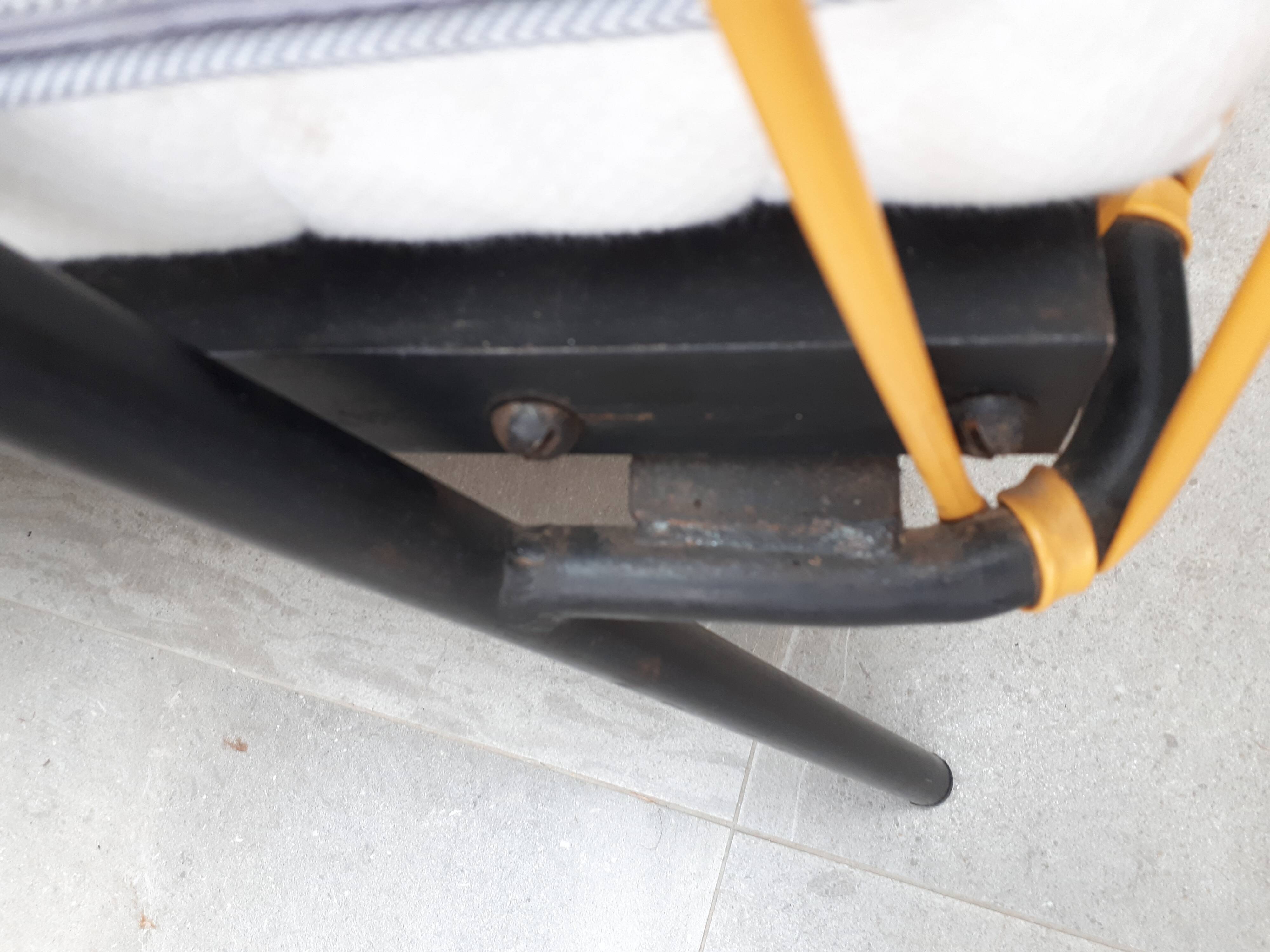 Seat bed from the 1950