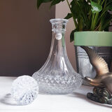 Longchamps crystal decanter carafe