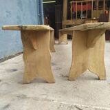 Pair of farm benches