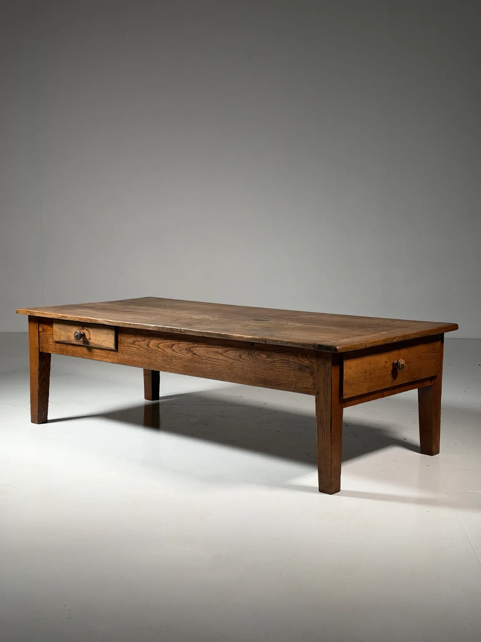 French coffee table 19th century oak