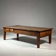French coffee table 19th century oak