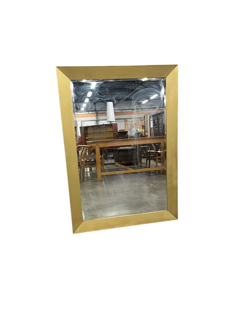 Miroir XL doré vintage
