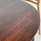 Scandinavian dining table in rosewood from the 1960s.