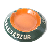 Ashtray Ambassador Ceramic Cusenier