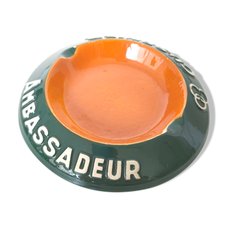 Ashtray Ambassador Ceramic Cusenier