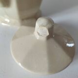 Jug Digoin Sarreguemines model 9225 – stylised floral decoration