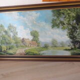 Oil on panel by Roger Houck