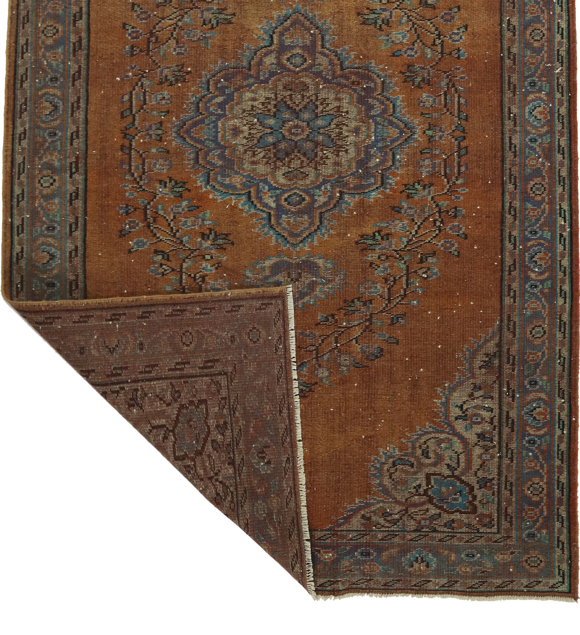 Anatolian handmade vintage rug 273 cm x 168 cm