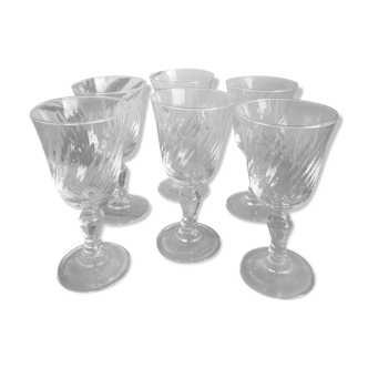 Lot de 6 verres à pied Arcoroc Tourbillon