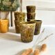 7 tasses Chavaillon de Sarreguemines olive