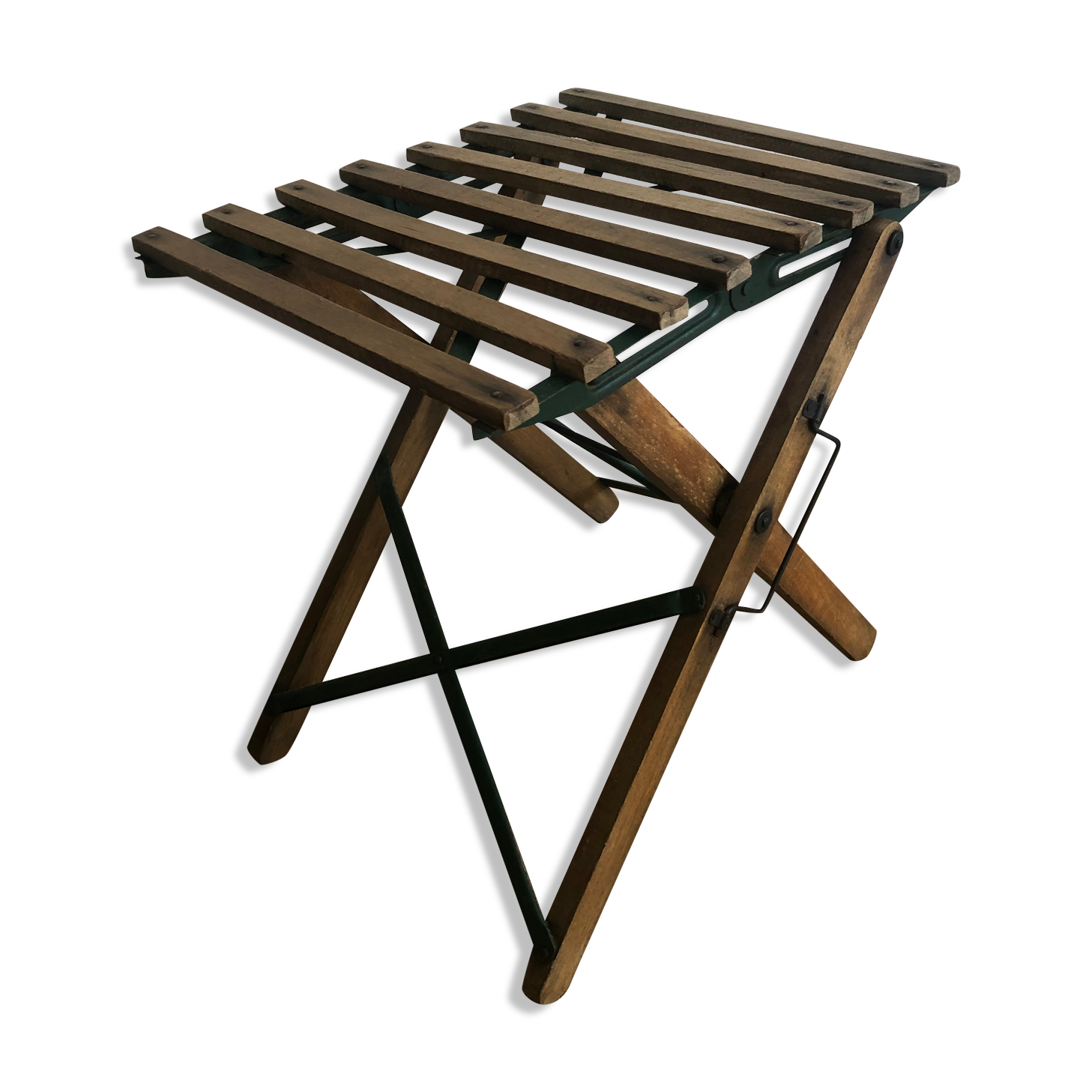 Folding stool of fisherman or painter