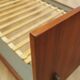 Teak bed, Danish design, 1960s, designer: Hans J. Wegner, manufacturer: Get
