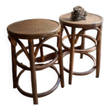 Set of two Thonet stools