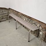 Light purple revamped school bench 1970 adult size