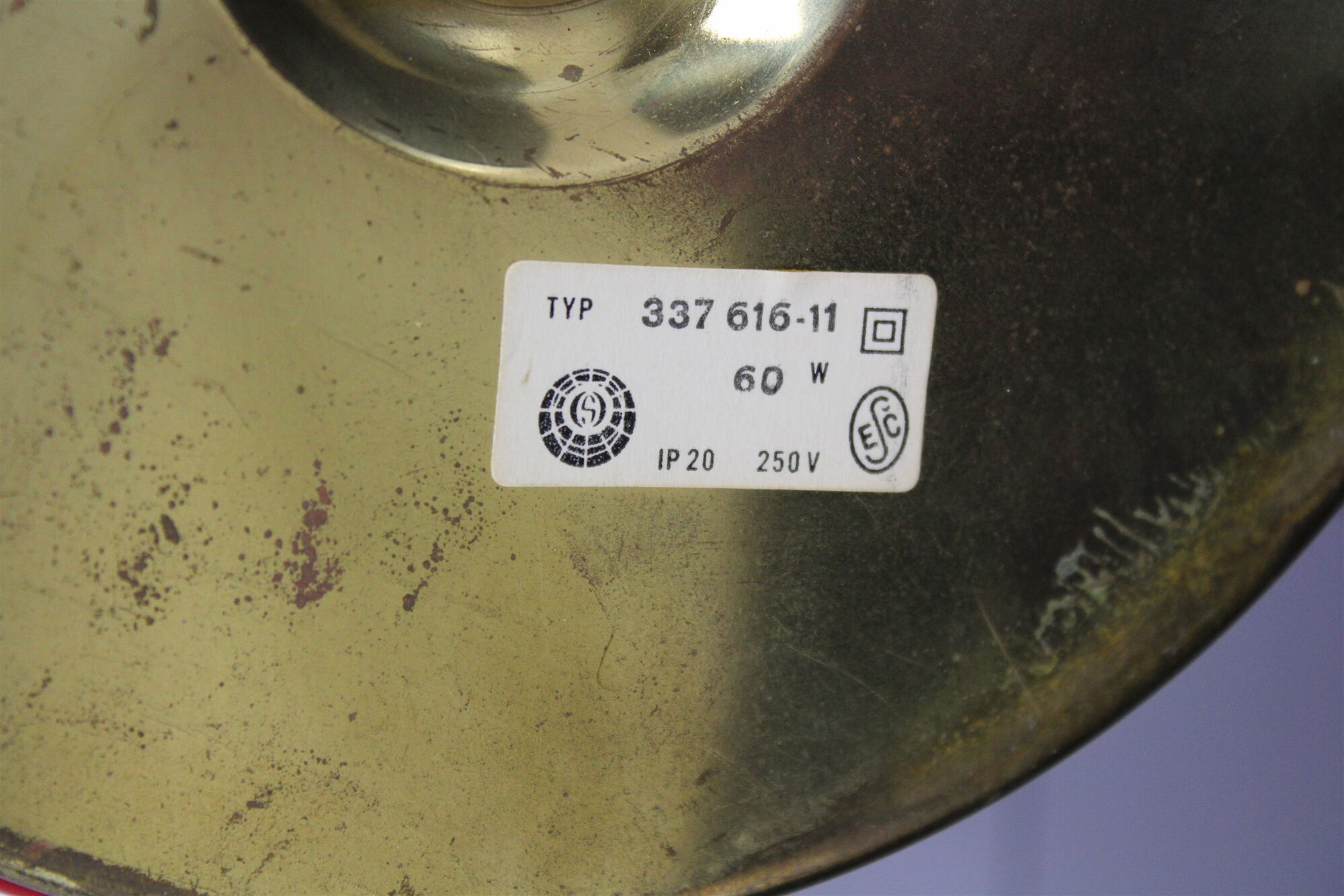 Lamp by Stepan Tabera for Opp Jihlava, 1970