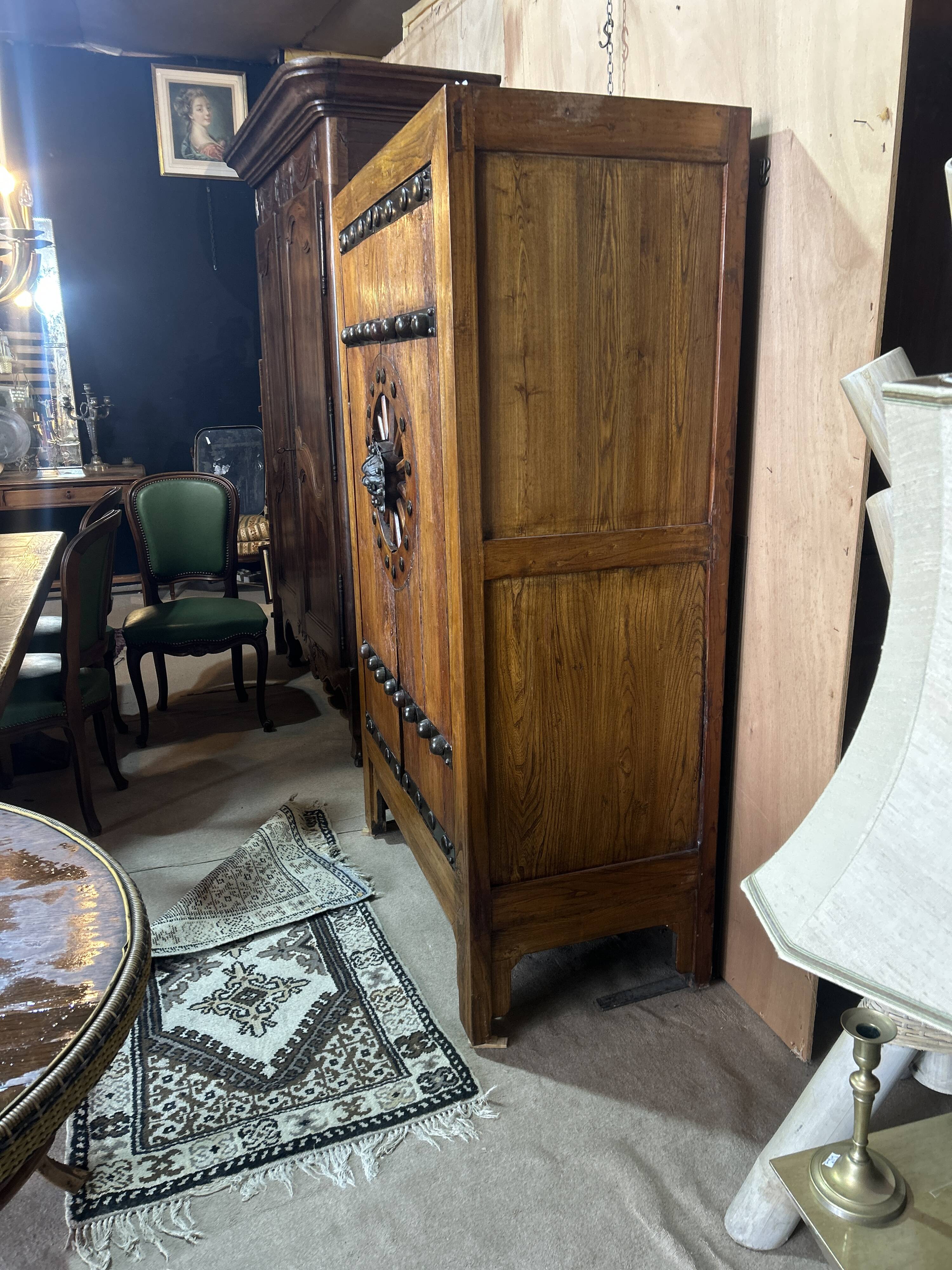 Solid oak Chinese buffet