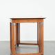 Art Deco design desk with a beautiful finish and elegant shapes