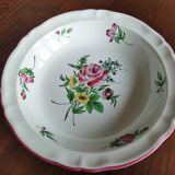 Deep dish "Fine street lamp" KG Lunéville