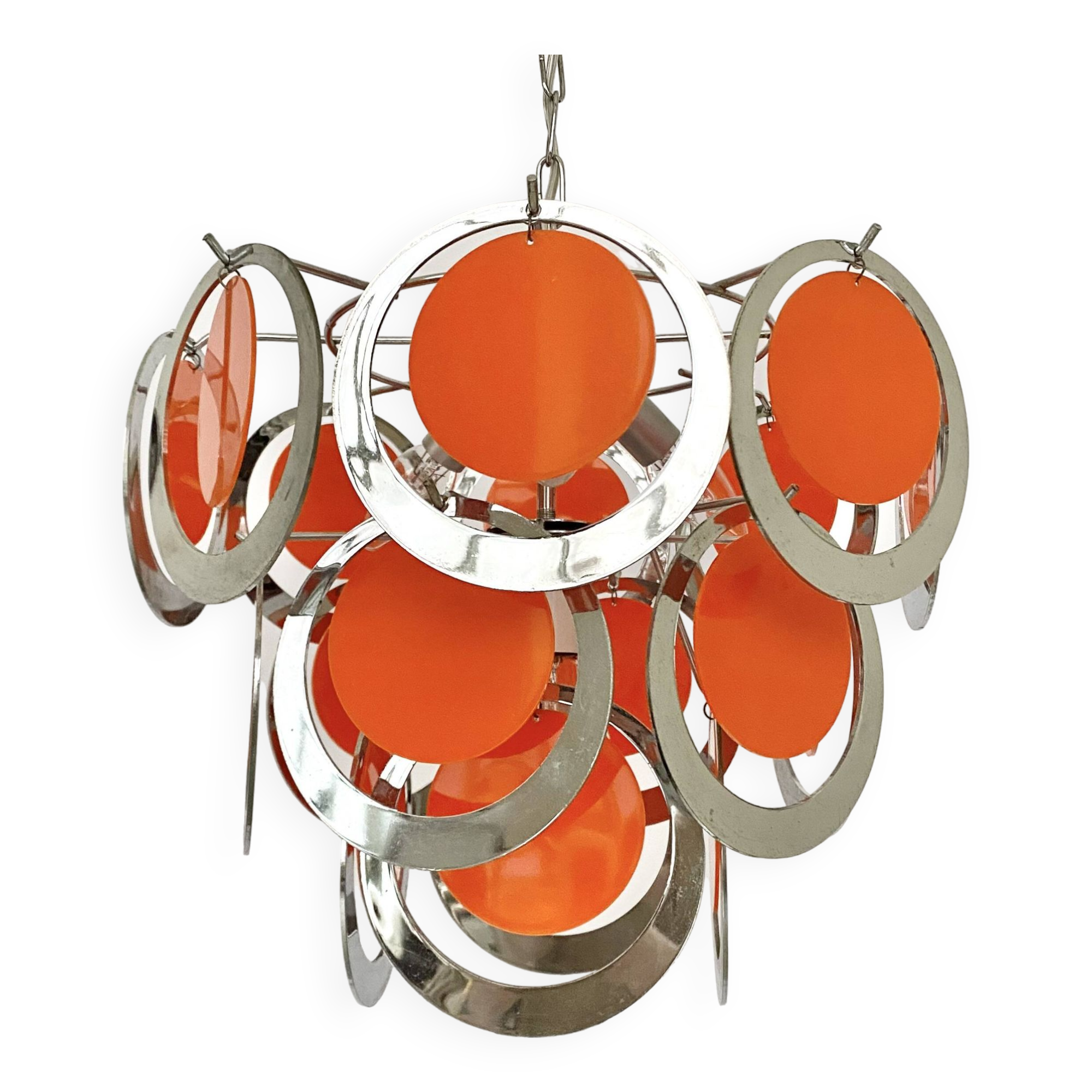 Vintage 70's pop chandelier