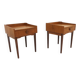 Set of 2 Scandinavian teak bedside tables, Sweden, 1960