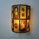 Applique brutaliste par Felipe Derflingher pour Feders, verre soufflé, 1960, Mexique
