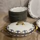 Limoges porcelain service. 1960s