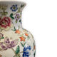 China porcelain vase painted floral decor
