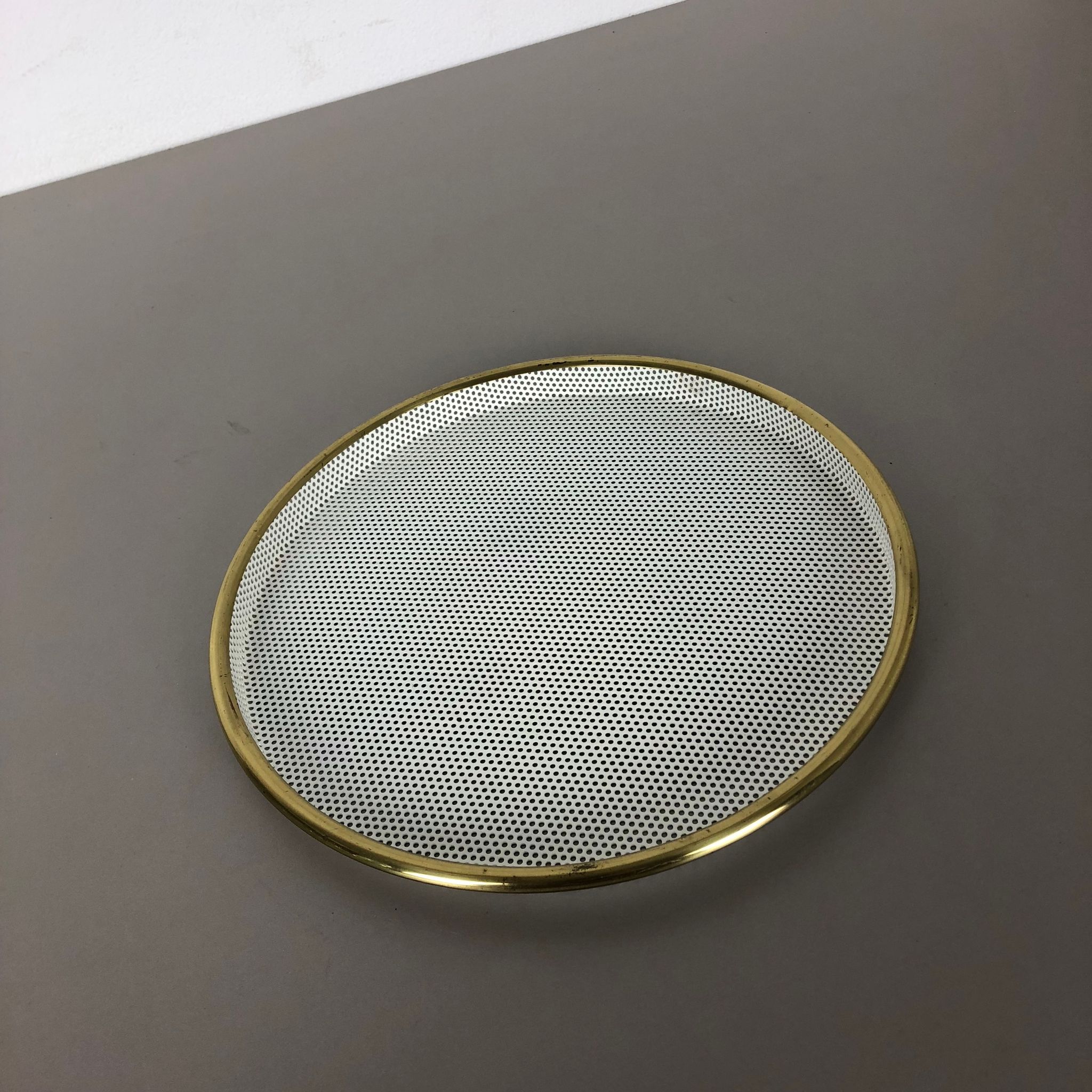 Original french metal tray "rigituelle"