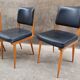 Serie de 4 chaises 1960